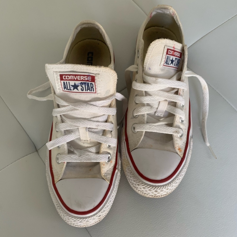 Converse all star low tops